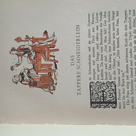 📚 Vintage Grimm’s Fairy Tales Kinder-Und Hausmärchen 📚VNVC - Picture 3 of 17